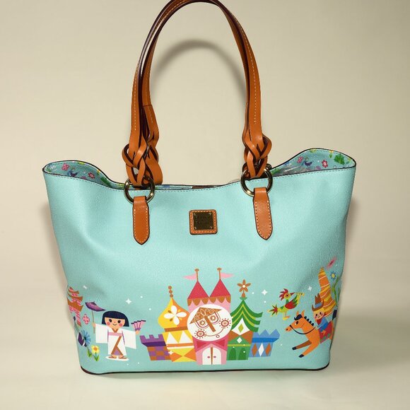 Dooney & Bourke Disney “It’s a Small World” 19 Tote – Limited Edition NWT - Picture 1 of 7